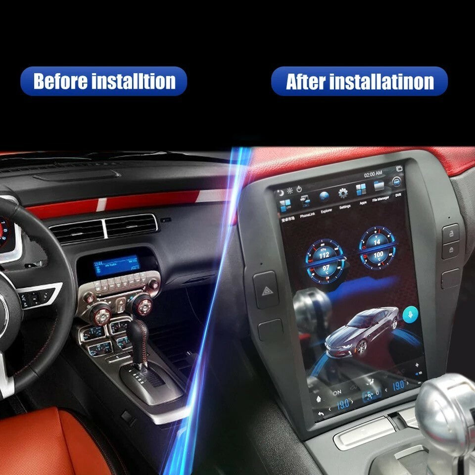 Car Android GPS Navigation Wifi 12.1 for Chevrolet Camar 10~15 Radio carpaly