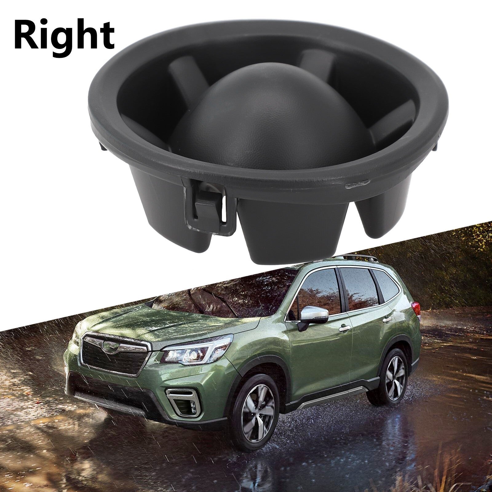 Passenger Side Fog Light Hole Cover Trim for 2019 2021 For Forester 57731SJ020