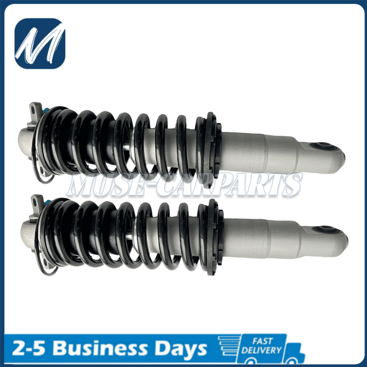 Two front shock absorbers with active damping, suitable for Jeep Grand Cherokee SRT (2016-22)