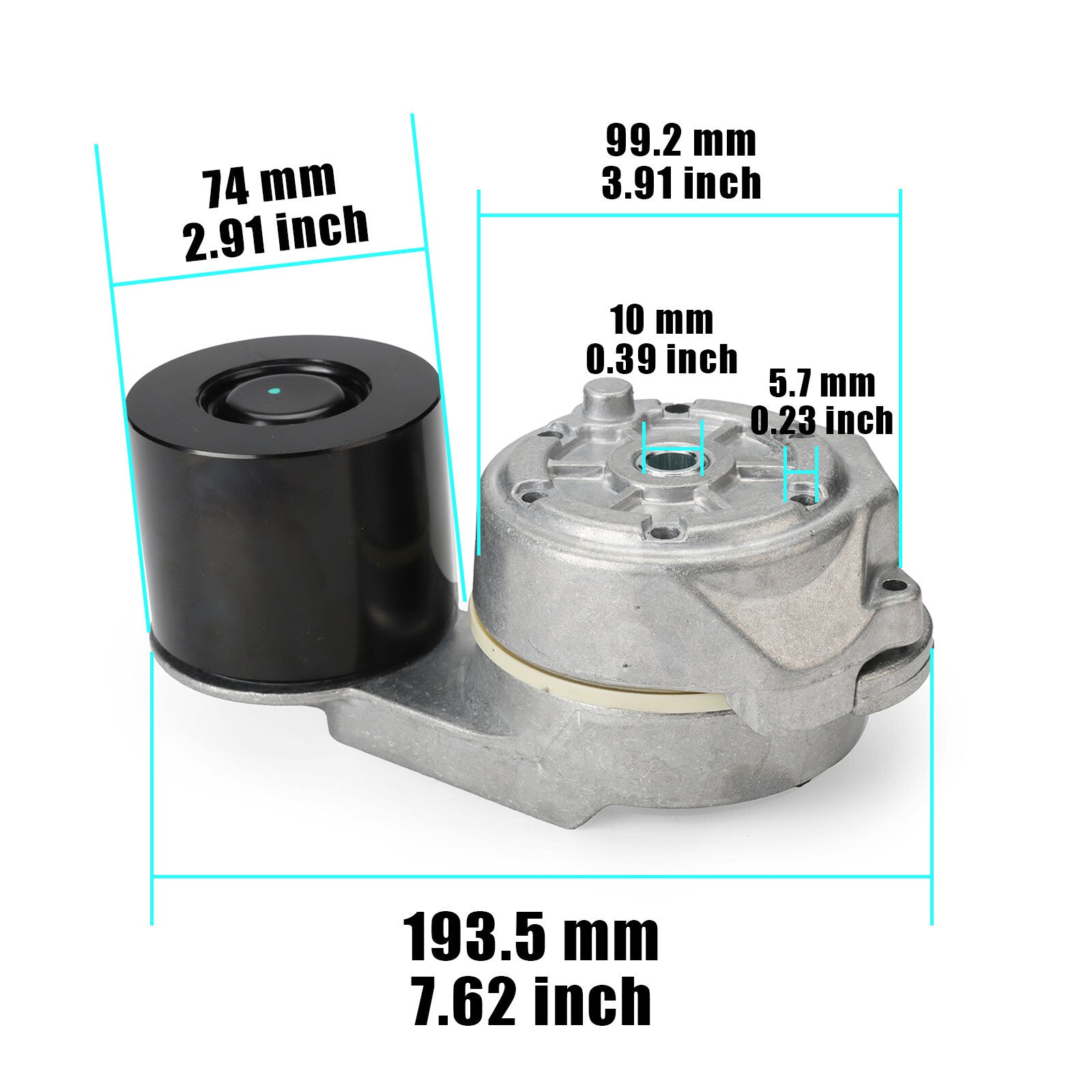 3691282 Belt Tensioner Assembly Replace for Volvo ISX15 QSX15 VNL VNM US