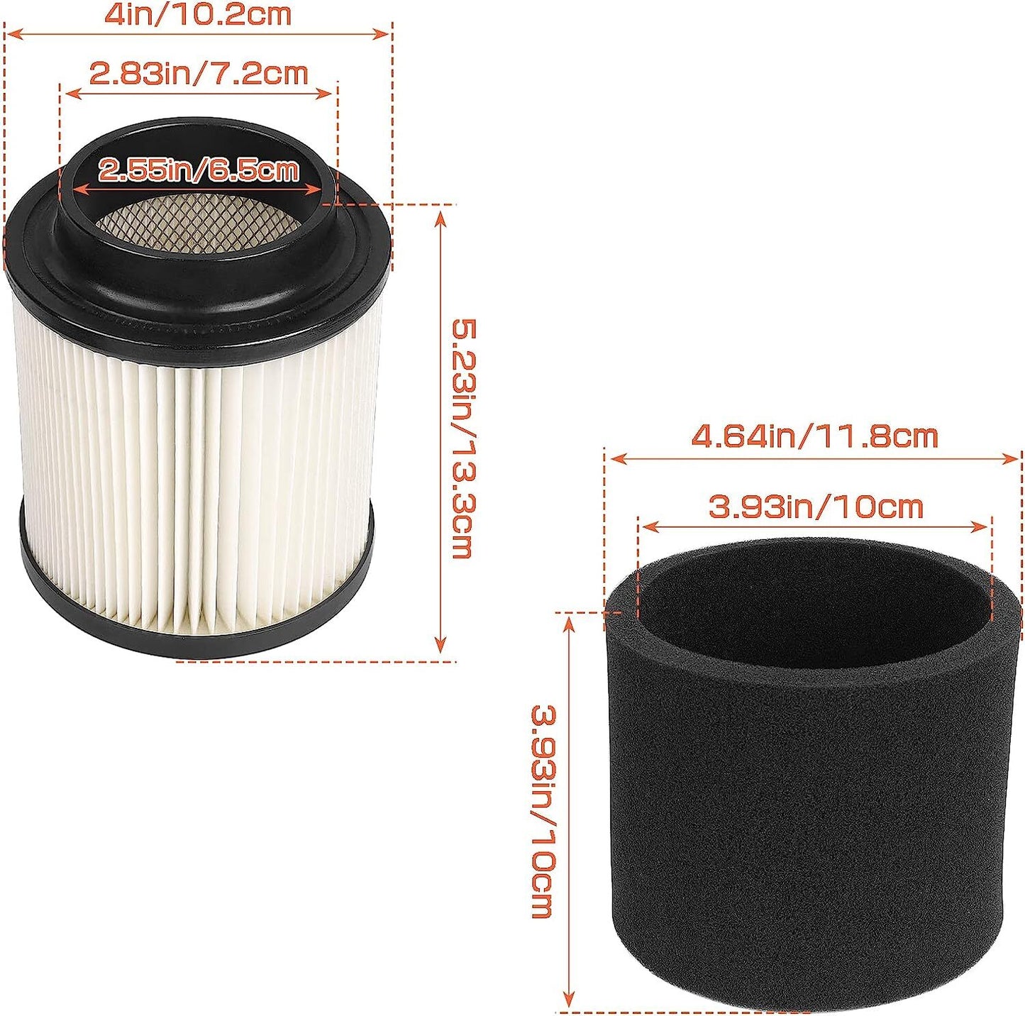 0452306 1253355 Air Filter for Polaris Phoenix 200 250 Xplorer 250 400L Sawtooth