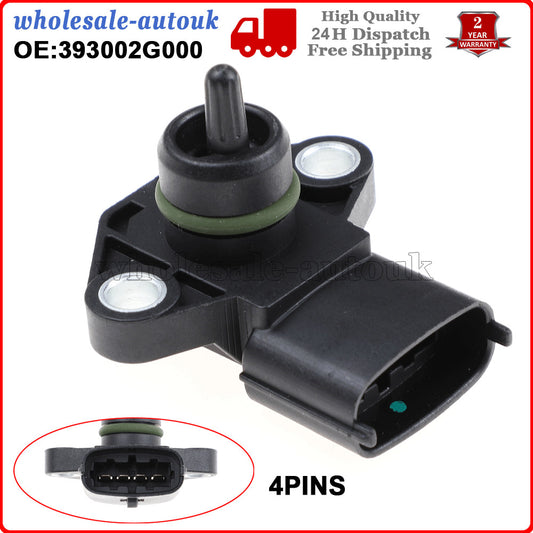 New Turbo Boost Pressure MAP Sensor for Hyundai for Kia 1.4 1.6 1.7 2.0 2.5 CRDi