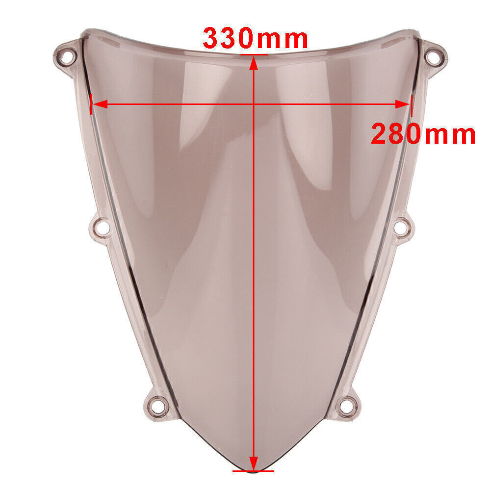 Iridium Front Windshield Windscreen Double Bubble for Honda CBR 600 RR F5 07 -12