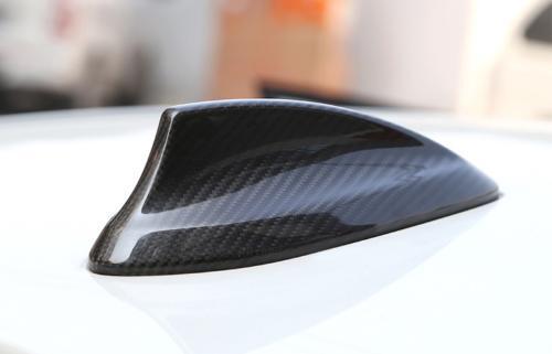 for BMW X5 G05 2019-2021 Dry Carbon Fiber Car Roof Shark Fin Antenna Aerial Trim