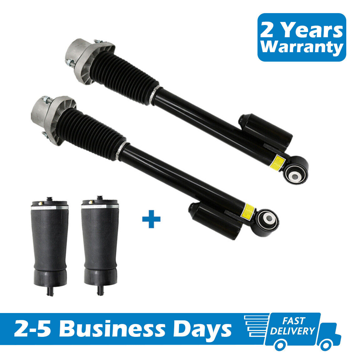 4 front air suspension shock absorbers and rear air spring bags for Range Rover L494 2014