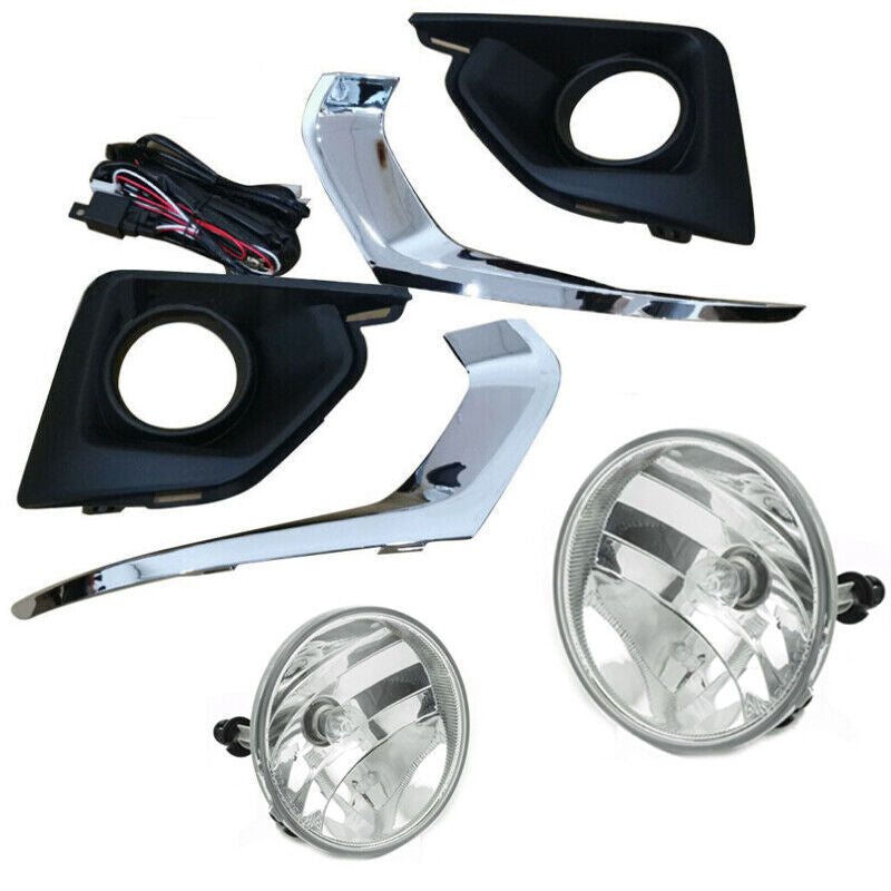 Set Driving Lamps Left+Right Fog Lights For 2018 2019 2020 for Chevy Traverse