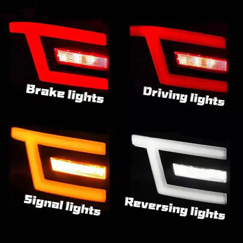 LED Tail Light Brake Signal Assembly W Bulb for Mitsubishi Triton L200 2015-18