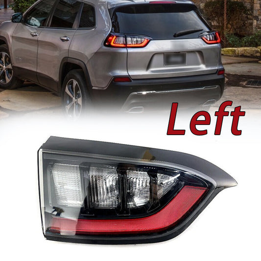Left side applicable to for Jeep Cherokee 2019-2021 interior LED taillights and rear brake stop lights.