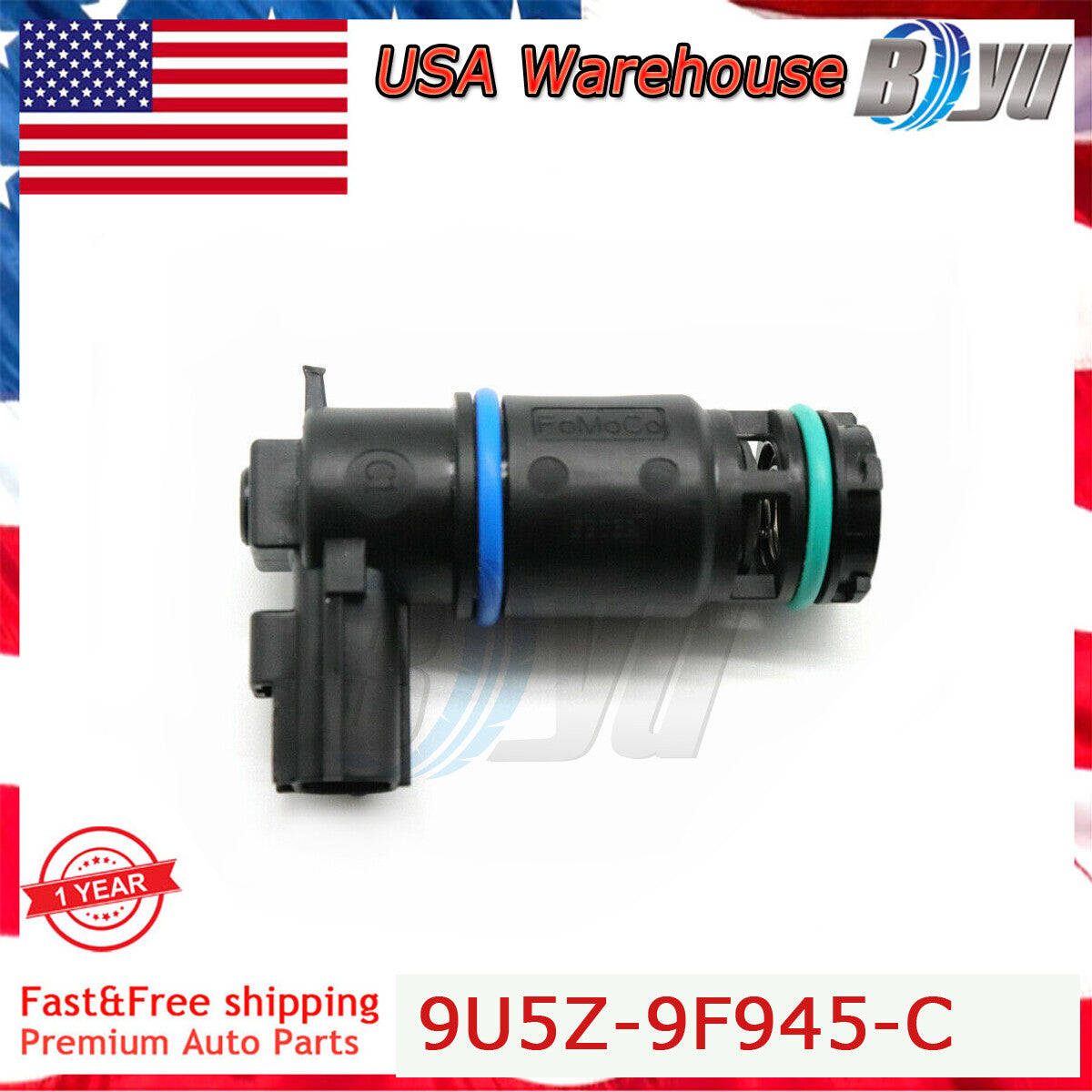 New 9U5Z-9F945-C Solenoid Valve For 2009-2017 for Ford E-150 for Lincoln MKC 2015-2019