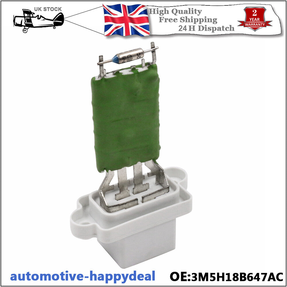 Heater Blower Fan Resistor for Ford C-Max Fiesta Focus Galaxy Kuga Mondeo S-Max