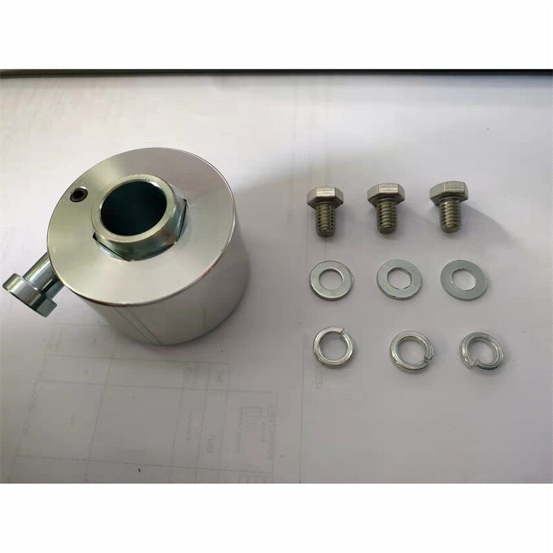 1pc Steering Wheel Quick Release Disconnect Hub 3/4 Shaft Size Silver