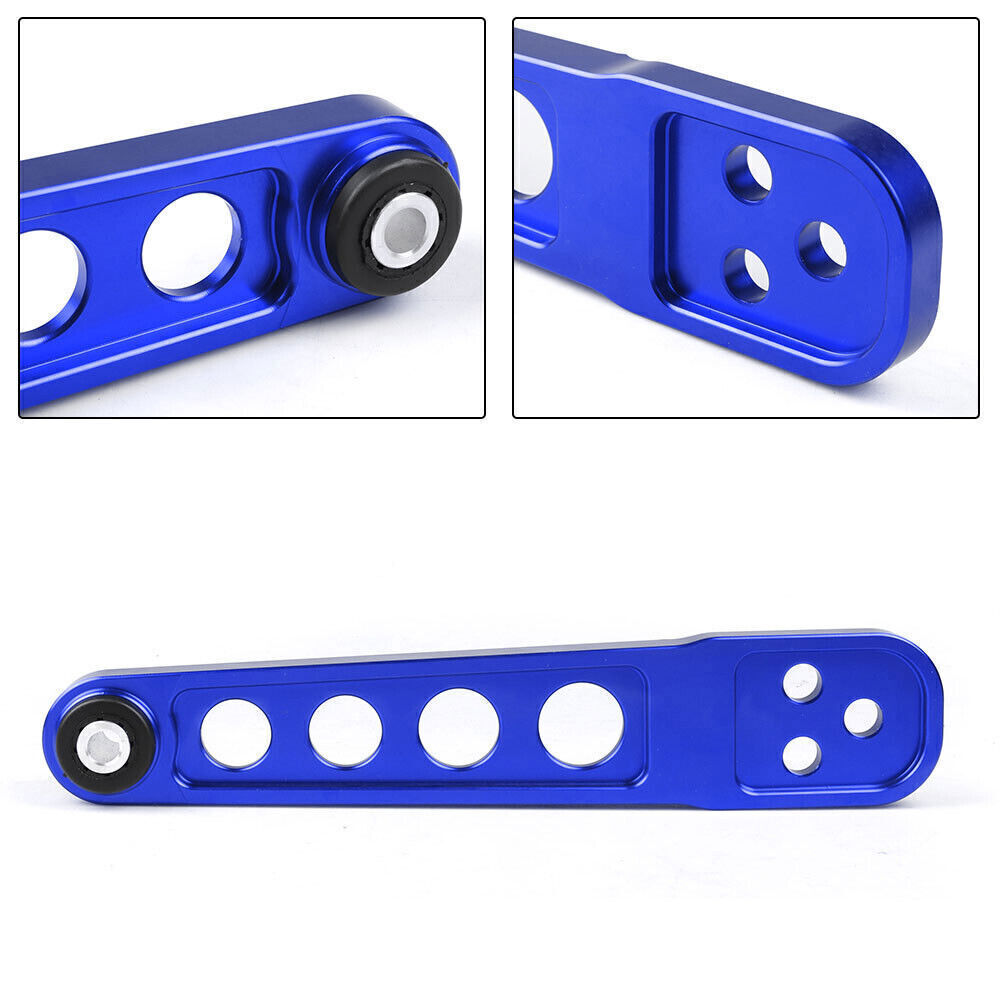 Blue Rear Lower Control Arm +Subframe Brace +Tie Bar for Honda for Civic DX for ES 01-05
