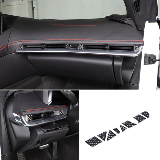 2-Piece ABS Taillight Smoke Cover Trim Suitable for Toyota Tendera 2022-2023