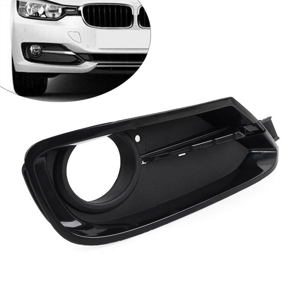 Closed Grid Front Bumper Fog Light Grille Fit for BMW F30 F31 F35 F80 Sport Line R