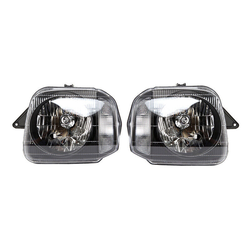 2pcs Front Headlight Fit for Suzuki for Jimny FJ JB23 JB33 JB43 JB53 LHD 1998-2018