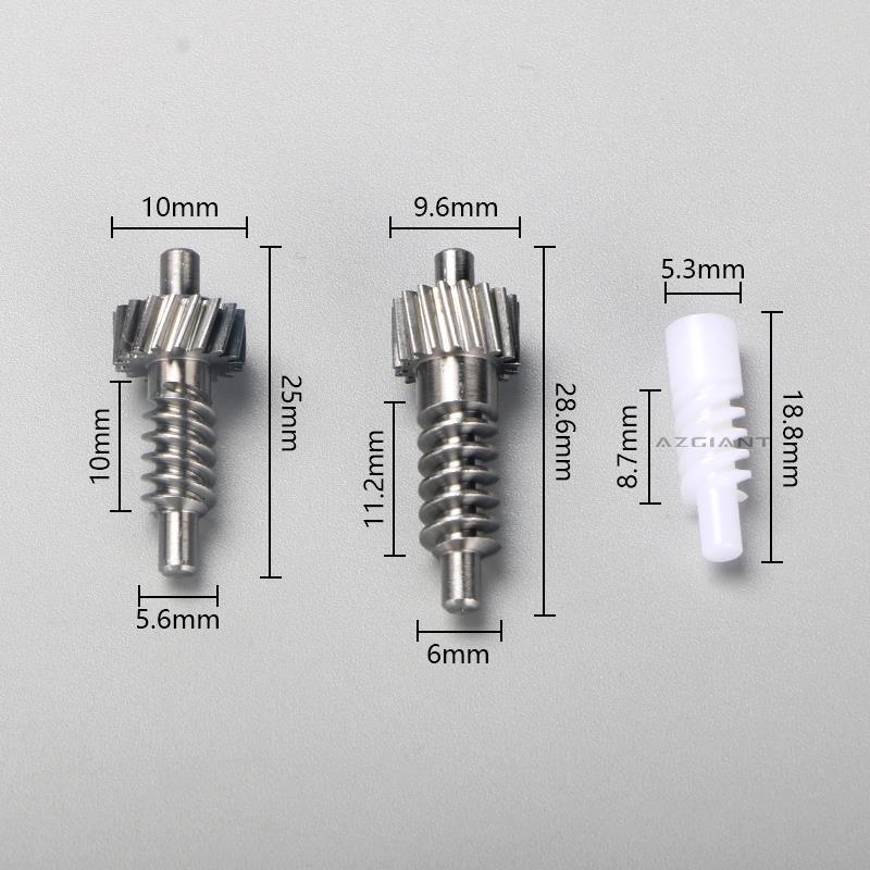 3PC New Mirror Folding Motor Gear for 2013-2017 for Honda Accord/2013-2019 for Acura ILX