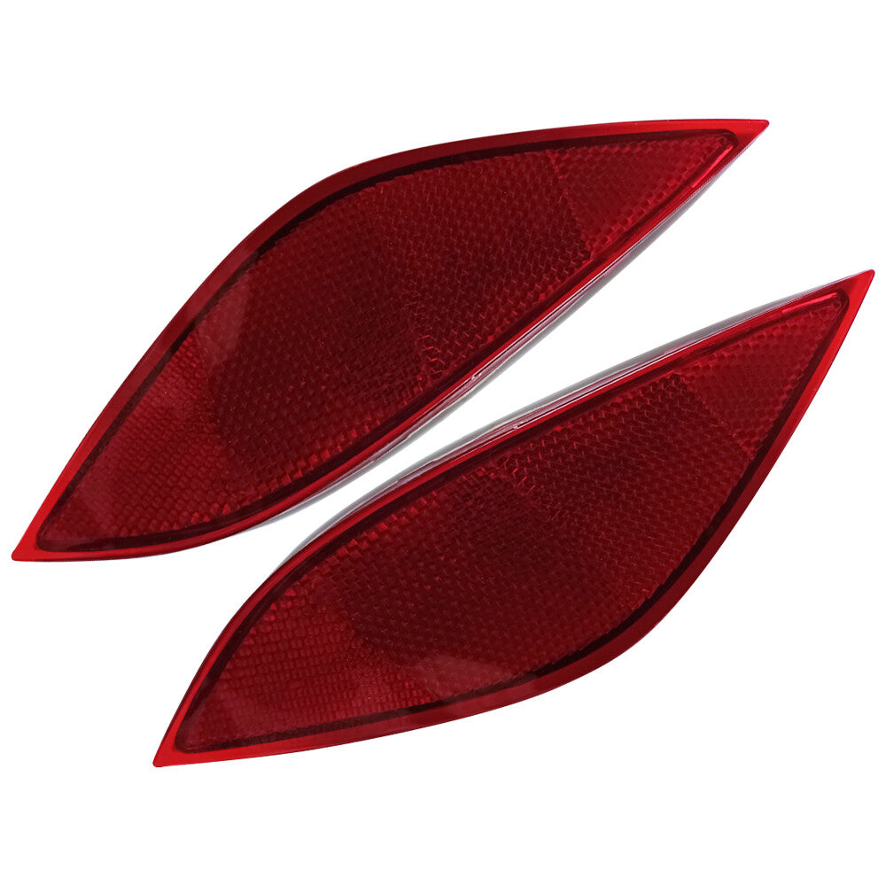Pair Rear Reflector For 2019-2021 for Toyota Prius Driver and Passenger Side