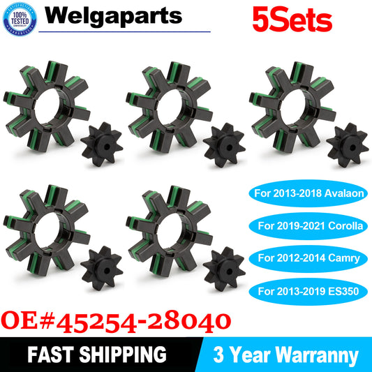 5X Damper Electric Power Steering Motor Shaft 45254-28040 for Toyota for Camry for Lexus