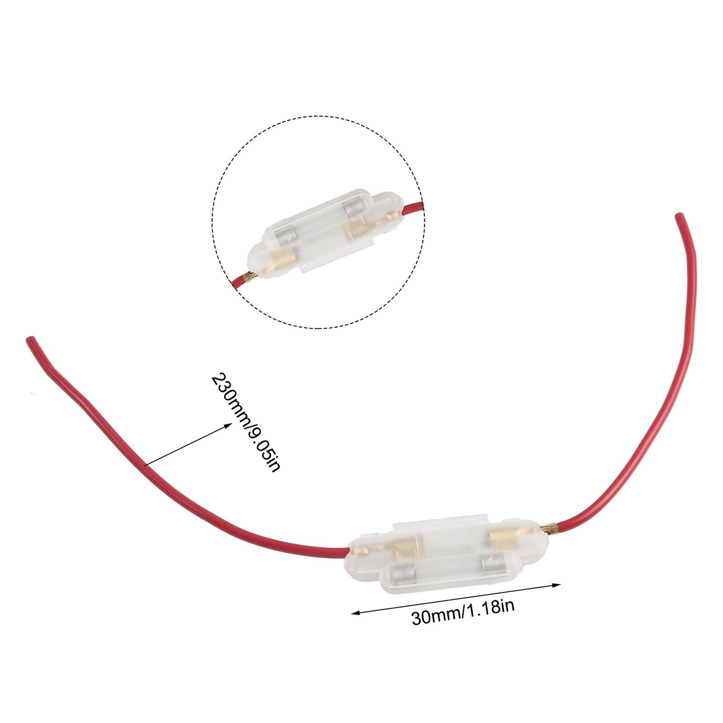 Fuse Box Double Line Scooter Scooter Fuse Wire Length 230MM Double Wire