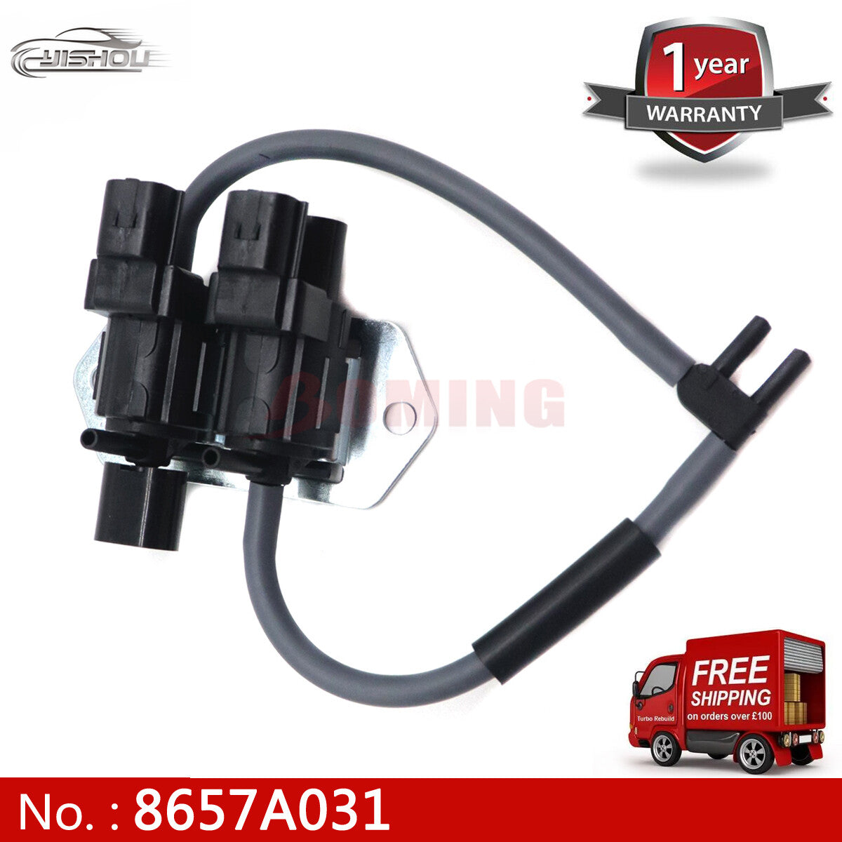 8657A031 Front wheel vacuum switch solenoid valve suitable for Pajero for Mitsubishi 4WD