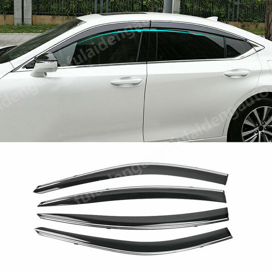 for Lexus ES350/300h/250 19-22 Window Sun Vent Visor Rain Guards Sun/rain Shield