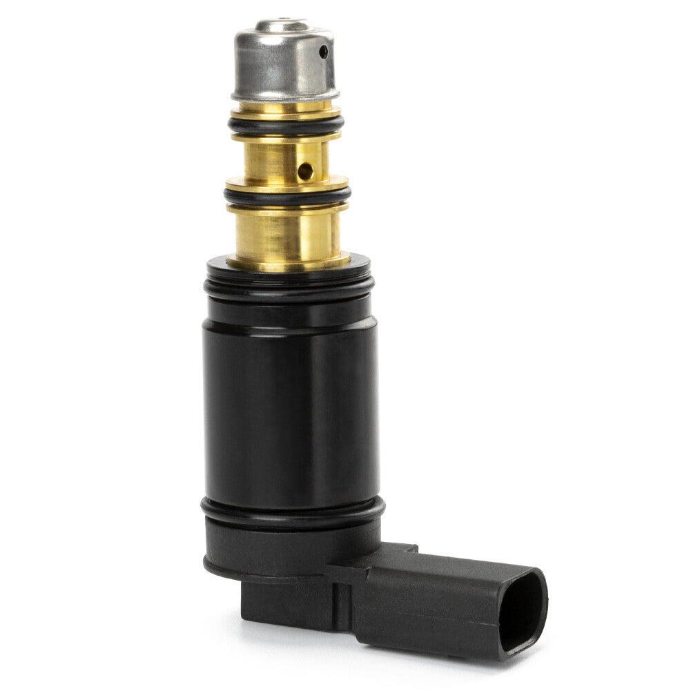 The compressor solenoid valve is suitable for Volkswagen MK5, MK6, for Audi A3, A4, 6SEU14C, and 7SEU16C models.