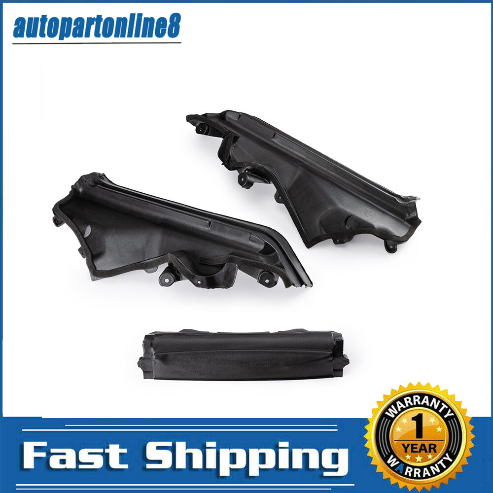 Set of 3 New Engine Upper Compartment Partition Panel for BMW X5 E70 2006-13