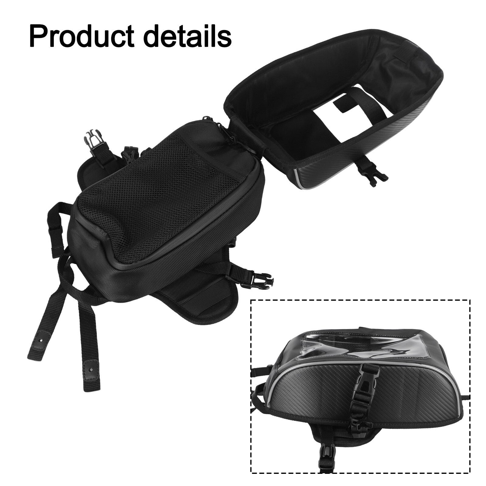 Holder Tank Bag For Can-Am For Ryker 600 900 Rally 2019-2022 23 219400762