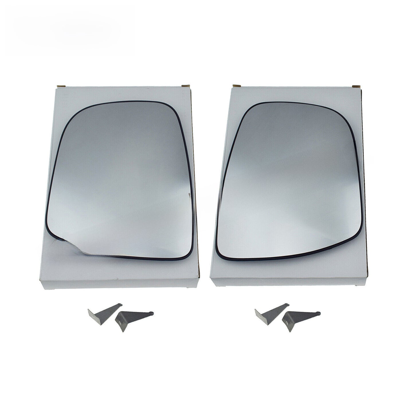 for Nissan Murano Rogue Pair Left Right Heated Mirror Glass w / Backing Plate 2