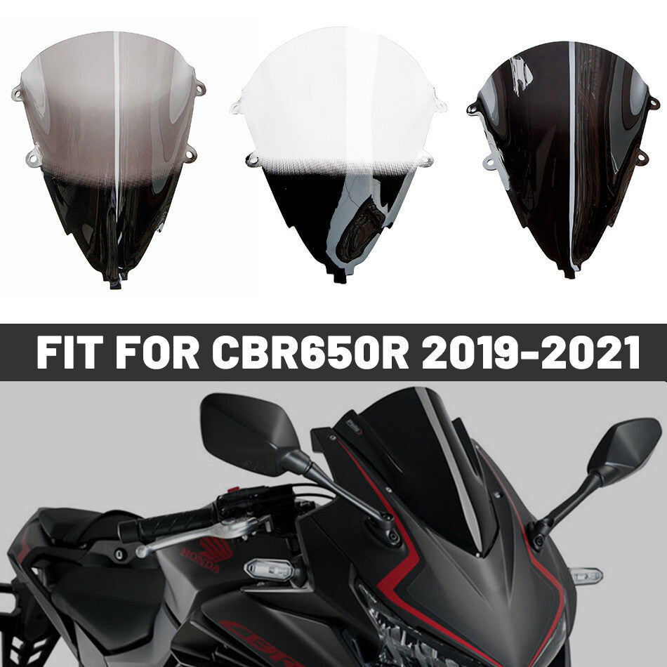 Gradient Front Windshield Deflector Screen Fit for Honda CBR650R 2019-2022