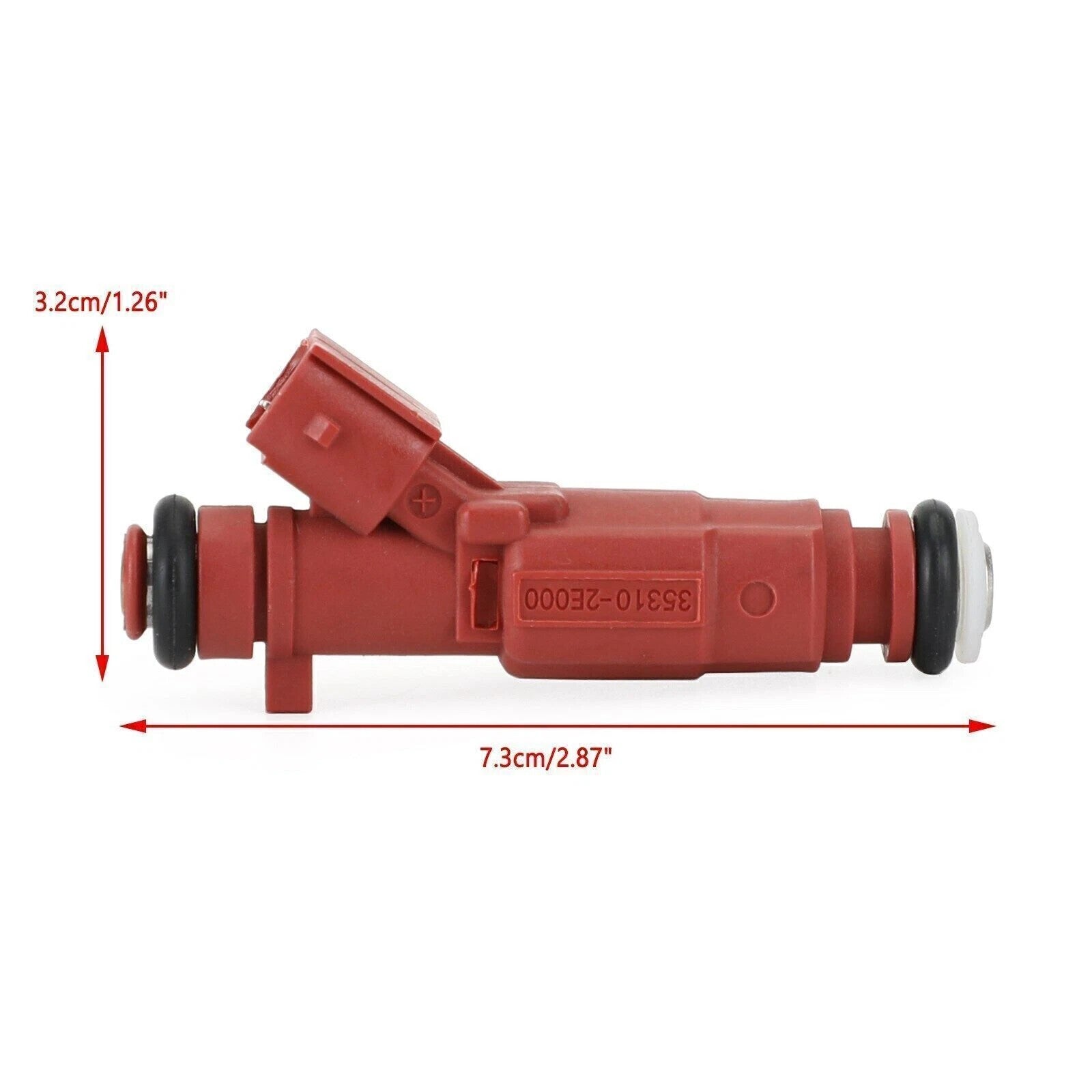 Set of 4 35310-2E000 New Fuel Injectors for Hyundai for Elantra 1.8L 2011-2013