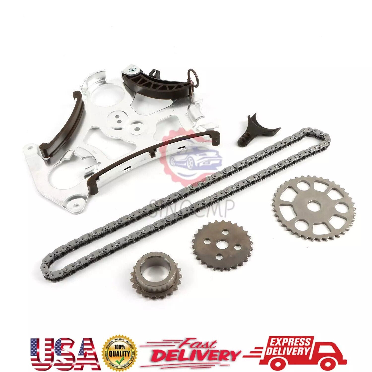 Oil Pump Guide Rail Assembly Chain Gear for BMW X1 X3 X5 X6 Z4 N52 N51 N54 N55