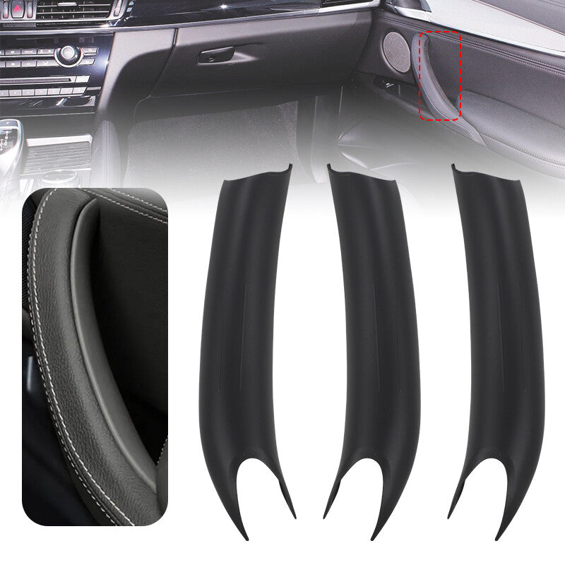 Inner Handle Interior Door Panel Pull Trim Cover for BMW X5 X6 F15 F16 2013-2019