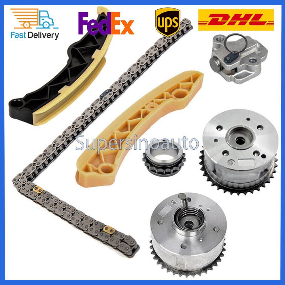 Pair VVT GearTiming Chain Kit for Hyundai Accent for KIA RIO FORTE5 OPTIMA 1.6 US