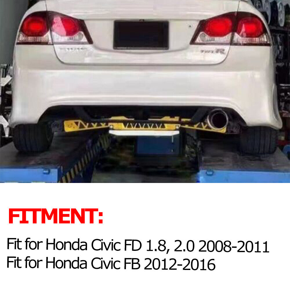 for Honda for Civic 06-11 FD FB Rear Lower Control Arm Dummy Subframe Brace Tie Bar