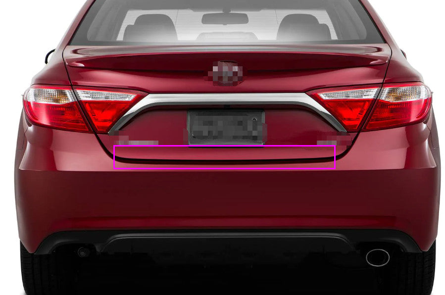 Trunk Lid Tailgate Strip Trim Rear Chrome Steel 2012-2017 Fit for Toyota for Camry