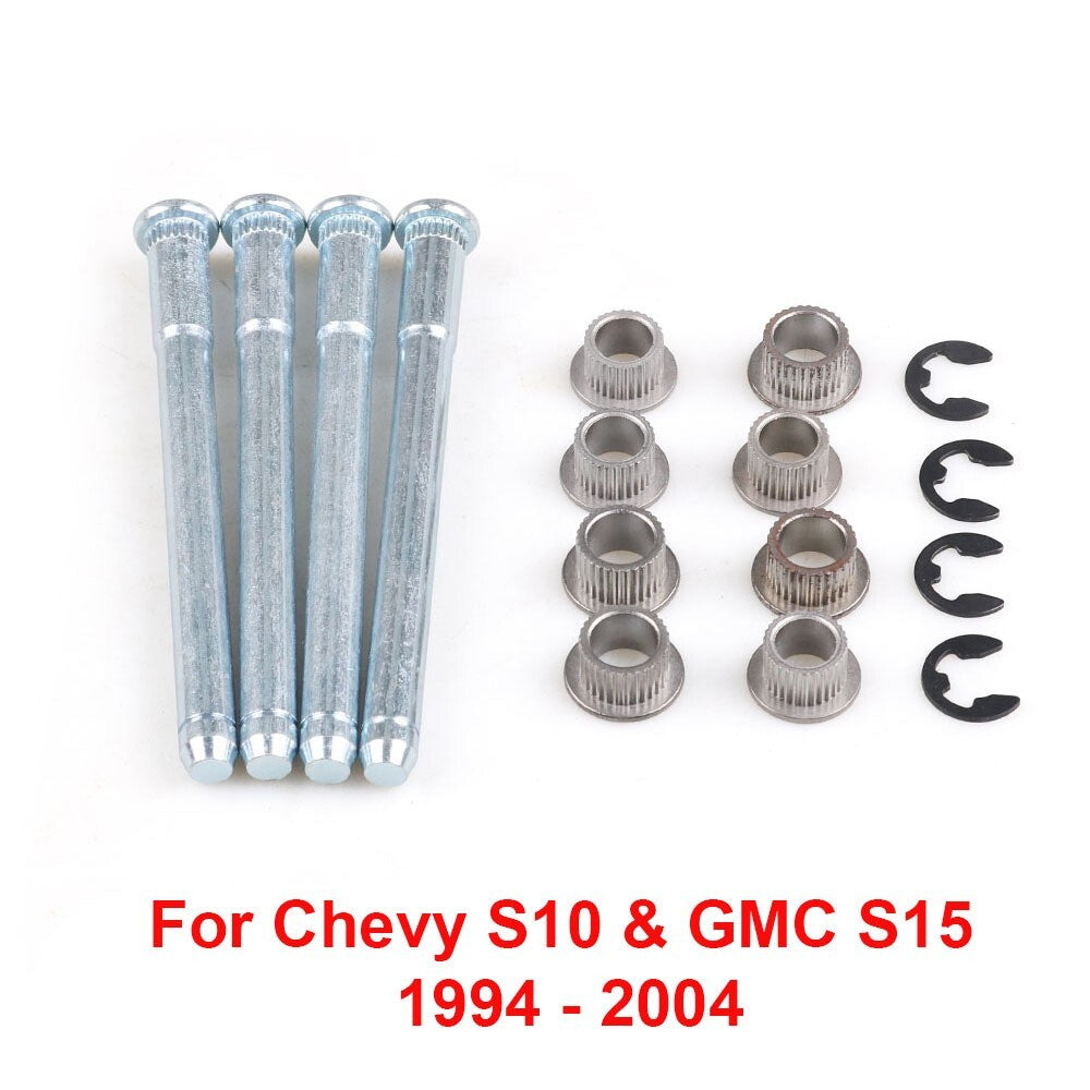 Door hinge pins and bushing kit for 1994-2004 for Chevrolet S10 and for GMC S15/Sonoma