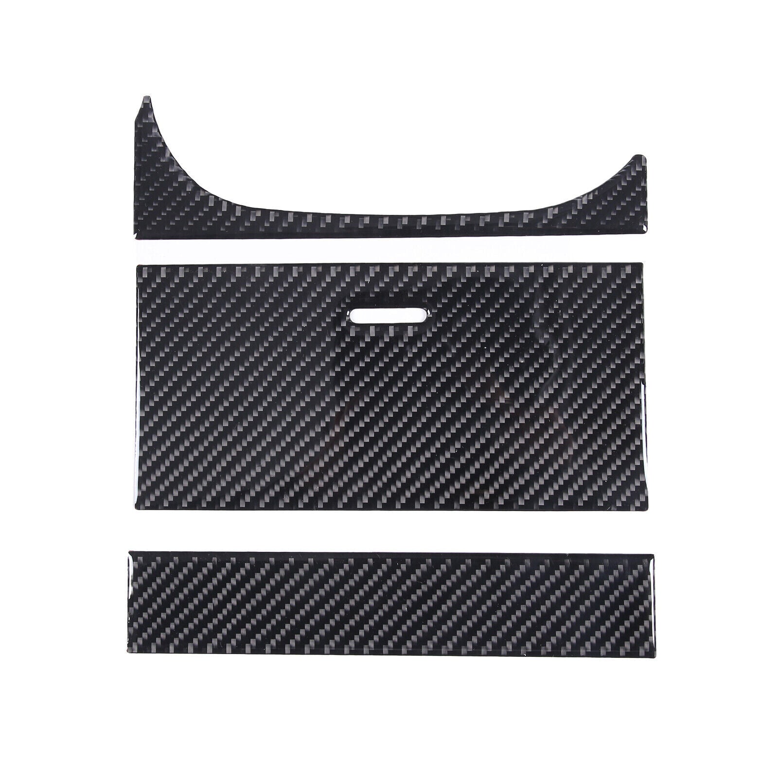 Genuine carbon fiber exterior door handle cover decorative sticker for 08-16 for Nissan R35 GTR