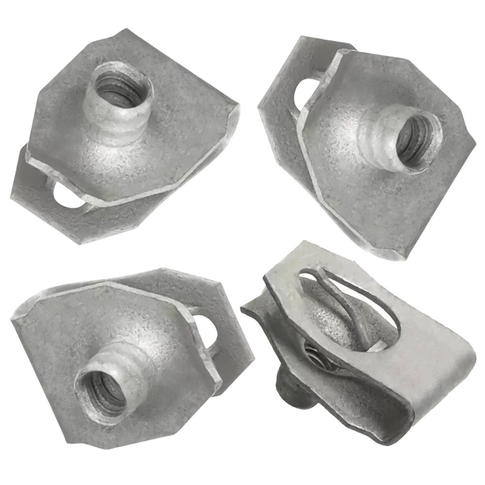 4X Bumper Headlight Bracket Retainer U-Type Clips Fits for Mustang Fusion Taurus