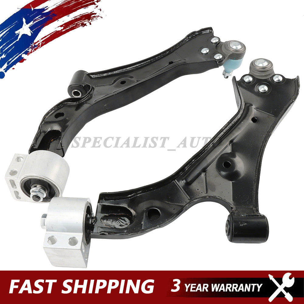 2pcs Front Lower Control Arms Sway Bar Links for Chevrolet Equinox 2010-2017