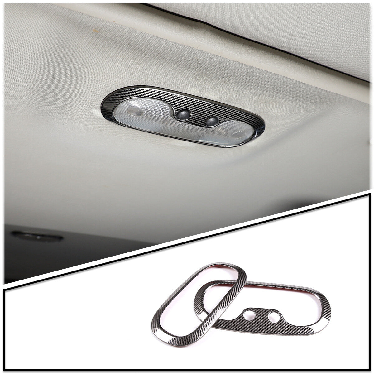 Carbon fiber look gearbox frame decorative protective cover suitable for BMW 12 Series 2020 - 23