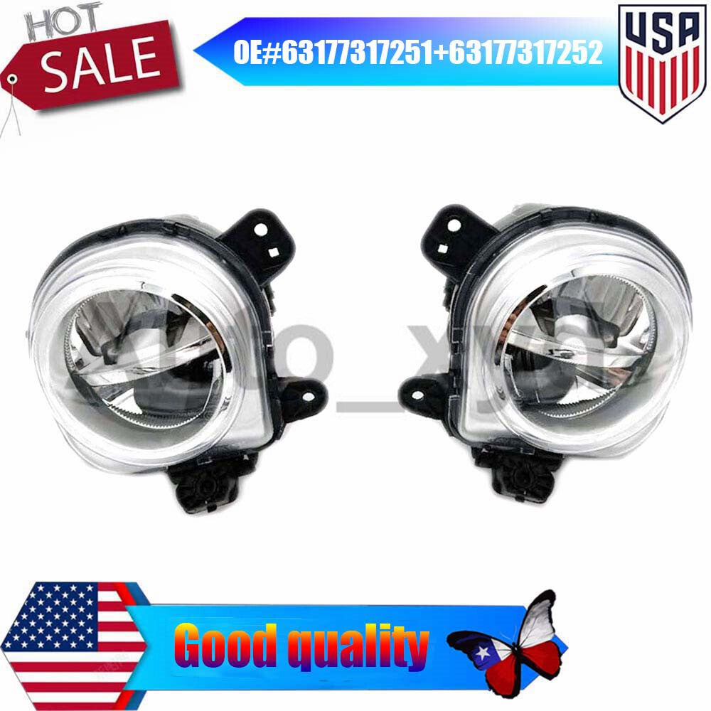 2-pack of left and right LED fog lights suitable for BMW X3 F25 X4 F26 X5 F15 F85 X6 F16 XYD
