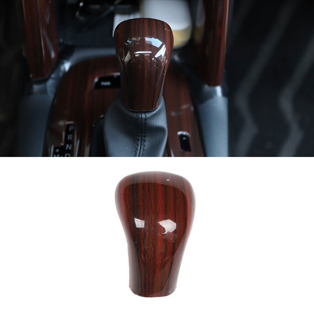 for Toyota for Corolla Cross 22-24 1X Peach Wood Look Car Gear Shift Knob Cover Trim