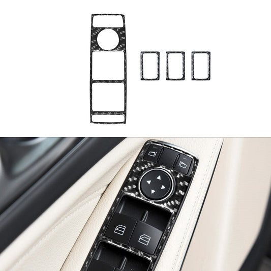 4X Window Button Trim for Mercedes-Benz CLA 2014-2018/GLA 2015-18