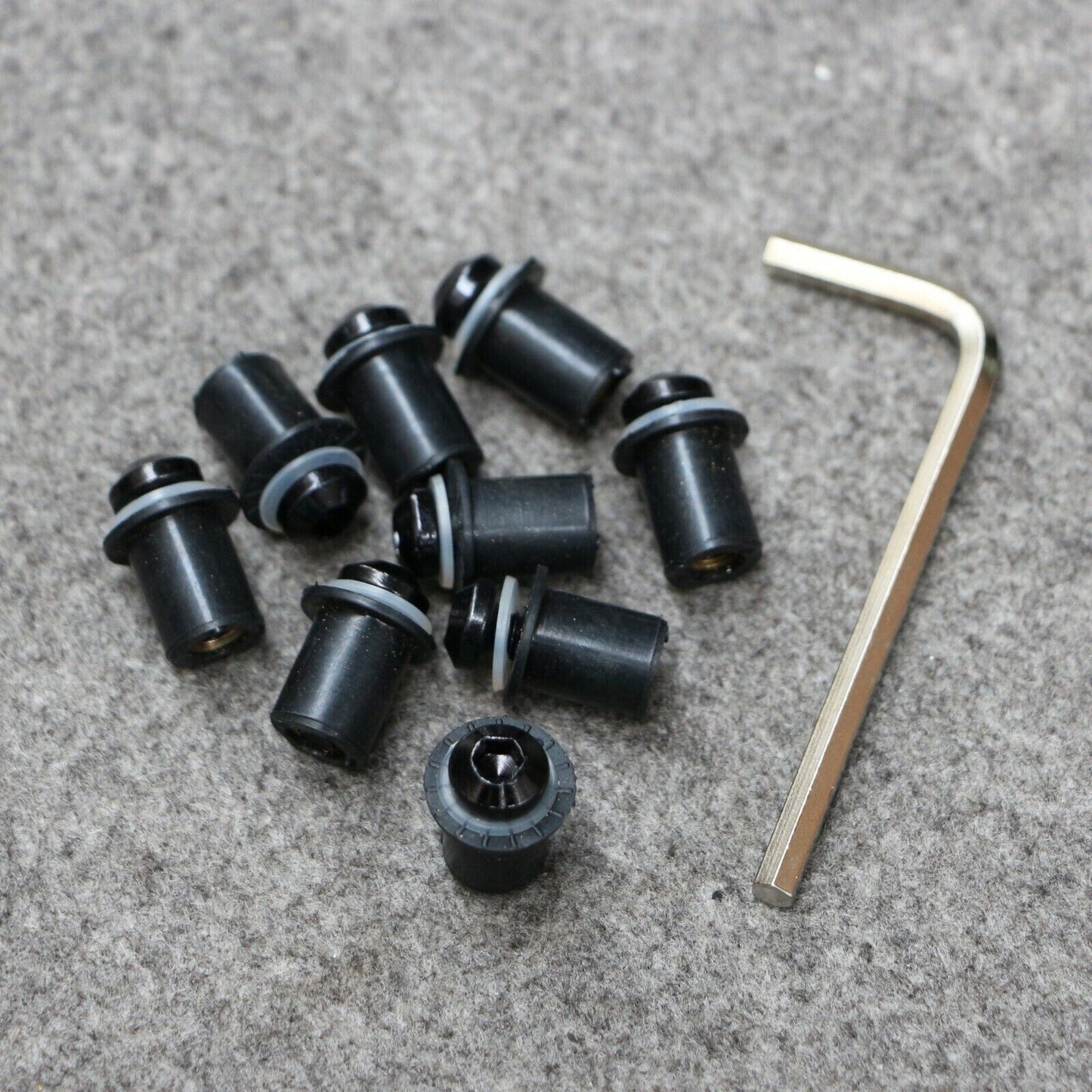 10PCS Windscreen Windshield Bolt Screw Kit Fit For GSX-S1000/750 GSXR600/1000
