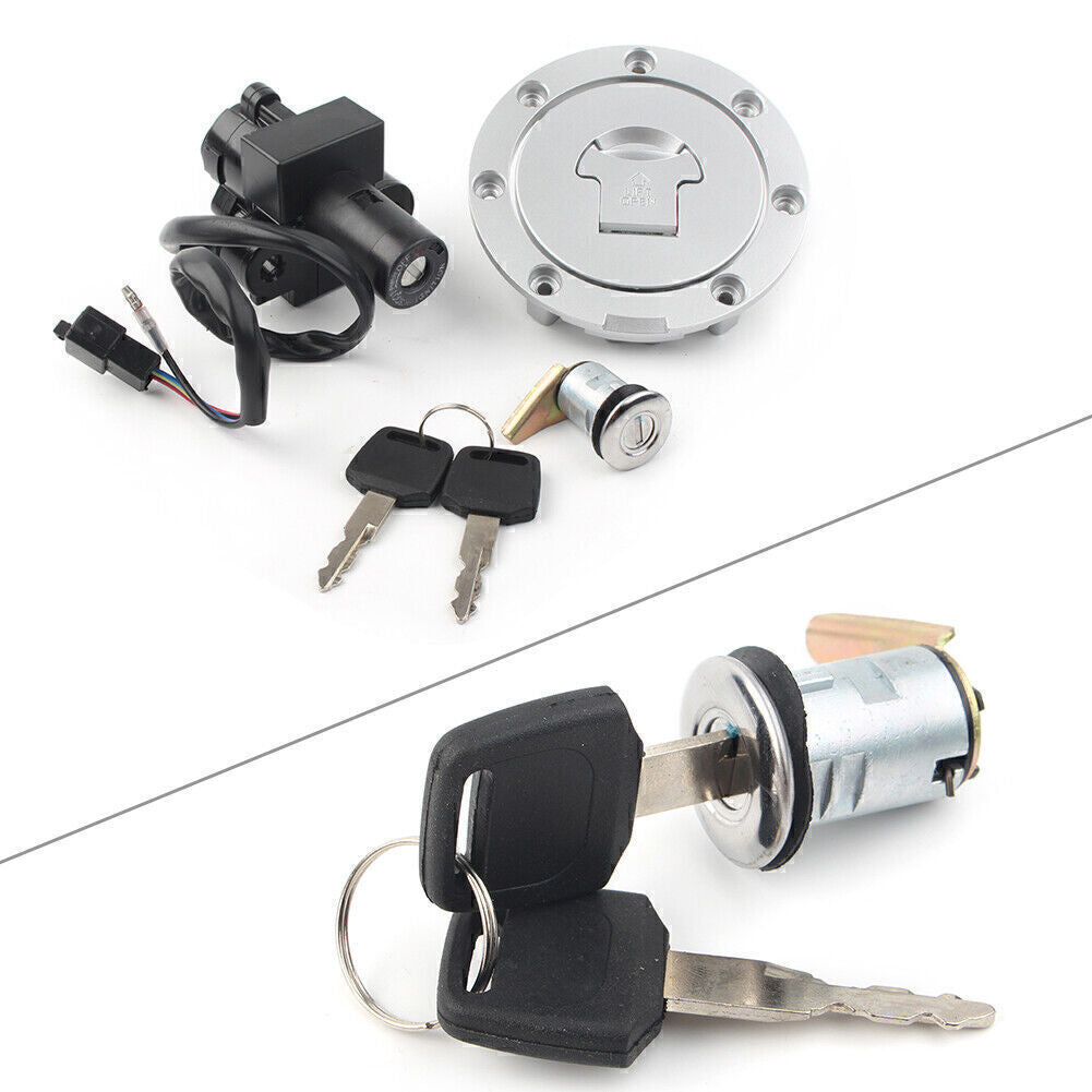 Ignition Switch Fuel Gas Cap Cover for Seat Lock Key for Honda CBR900RR 1992-1995 93