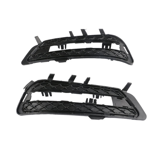 Left and Right Front Bumper Grille Fog Light Cover for 09-16 for Mercedes E350 E550
