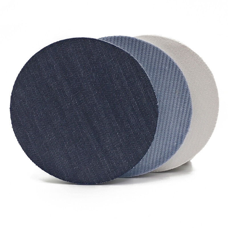 Car wash and maintenance polishing pad, denim orange peeling pad, moisturizing