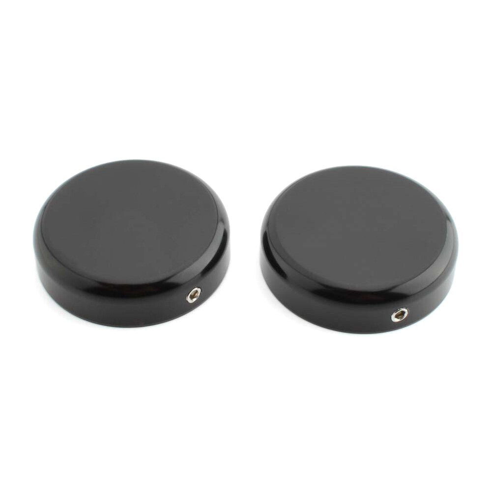 Upper Fork Steerer Cover Caps Aluminum for Harley X48 2016-2022 Black Pair US cl