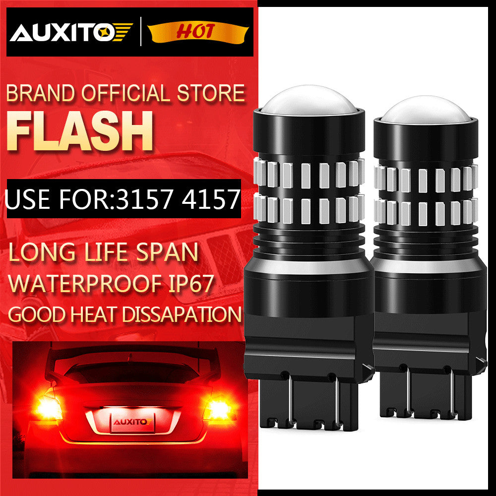 AUXITO 2x 3157 4157 3156 Red LED Light